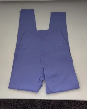 purple aerie leggings thumbnail 1