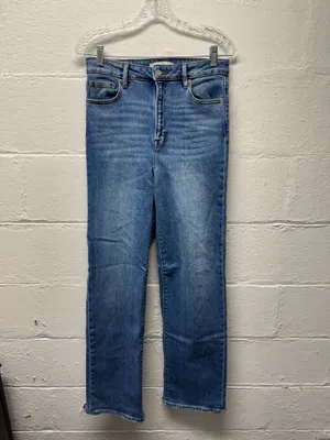 Buckle Hidden Jeans Ella High Rise Classic Straight Jeans thumbnail 1
