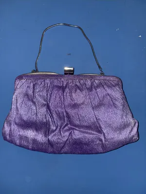 Vintage Red Leather Envelope Clutch thumbnail 7