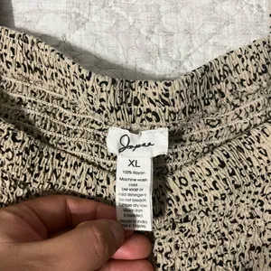 Marshalls Cropped Leopard Print Blouse Top thumbnail 2