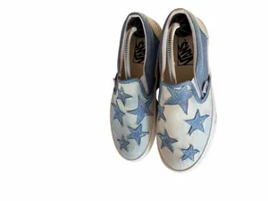 Vans NEW Unisex Starry Night Denim Classic Slip On Shoe Size 7 or 5.5 #260112 thumbnail 6