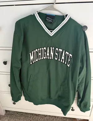 National Collegiate Athletic Association Michigan State Windbreaker thumbnail 1