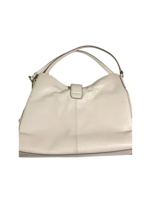 Coach Leather Shoulder Bag Classic Elegant Cream Medium thumbnail 2