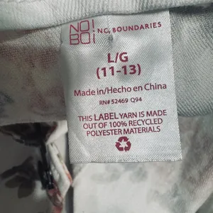 Y2K NOBO White Floral Overall Mini Dress sz L 11/13 Cottagecore Romantic thumbnail 5
