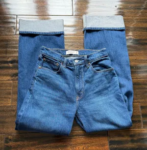 Abercrombie Cuffed Hem Jeans thumbnail 1