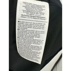 Nike Aerolayer Vest Women Sz S Black Funnel Neck Training Vest Nylon Windbreaker thumbnail 8