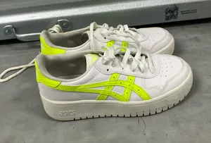 ASICS Japan S PF White / Illuminate Green Platform Sneakers Size 8.5 thumbnail 1