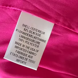 Milly Women's Mini Dress‎ Size 6 Pink Flutter Sleeve Cocktail Party Silk Blend thumbnail 8
