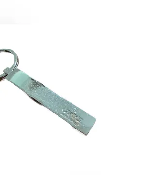 Gucci Handbag Charm Keyring Enameled Blue Sterling Silver Designer thumbnail 5