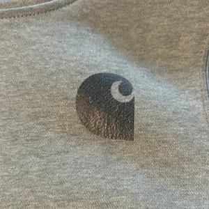 Carhartt Iconic Clarksburg Logo Sweatshirt Hoodie Small Green Relaxed Fit Casual thumbnail 3