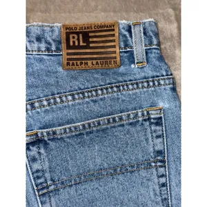 VTG Ralph Lauren Jeans Womens Distressed‎ Blue RL Light Wash Polo Jeans Co Sz 10 thumbnail 7