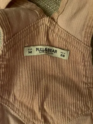 Pull & Bear Corduroy Overall Dress thumbnail 4