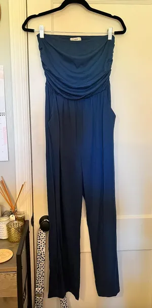 Anthropologie Strapless Jumpsuit thumbnail 3