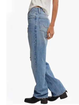 NWT Free People Holly Ripped Bootcut Jeans 28, CAMBRIDGE thumbnail 3