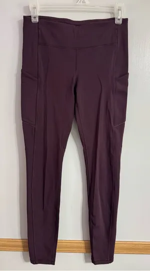 lululemon athletica Side-Pocket Leggings in Plum Purple Size 6 thumbnail 1