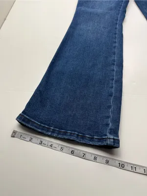Judy Blue Boot Cut Dark Blue Denim Jean Womens Size 9 / 29 Short Inseam NEW thumbnail 11