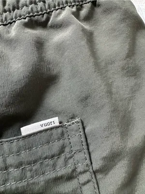 Vuori Sunwashed Olive Green Shorts Medium NWOT thumbnail 11