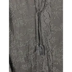 Altar’d State Tunic Top M Black Lace Bell Sleeve Witchcore Boho Festival thumbnail 7