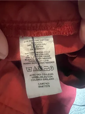 Ann Taylor Women's Size‎ 6 Skinny Dress Pant Burnt Red Orange Stretch Cotton thumbnail 9