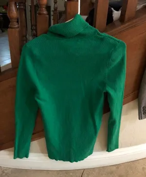 Ralph Lauren Green long sleeve turtle neck never worn thumbnail 2
