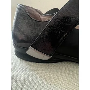 10/40 Dansko Audrey Mary Jane flats black nappa leather comforts shoes flats thumbnail 3