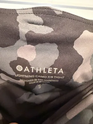 Lightning Camo‎ 7/8 Athleta Leggings thumbnail 2