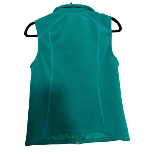 Patagonia Synchilla Green Fleece Zip Vest Women's Size Medium thumbnail 2