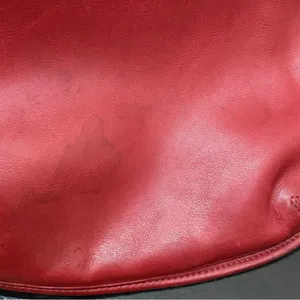 Vintage COACH 9131 Legacy Saddle Red Leather Flat Crossbody Shoulder Bag thumbnail 15