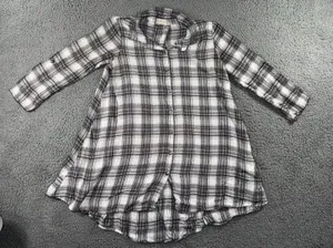 Altar'd State Tunic Shirt Women Small 3/4 Sleeve Button Up Tie Back‎ Cottagecore thumbnail 1