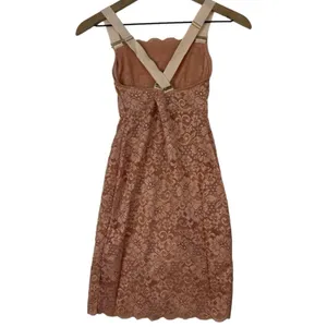 We Are‎ HAH Tight Squeeze Bodycon Mini Dress Copper Rose Lace Lined Size XS NEW thumbnail 6