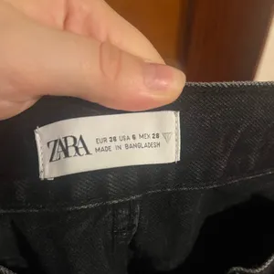 Zara Women's Black Straight/wide leg jeans thumbnail 4