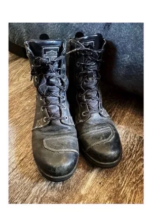 Harley-Davidson Men’s Boots Leather Combat thumbnail 10
