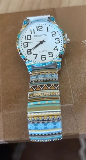 Turquoise Patterned Quartz Watch thumbnail 1