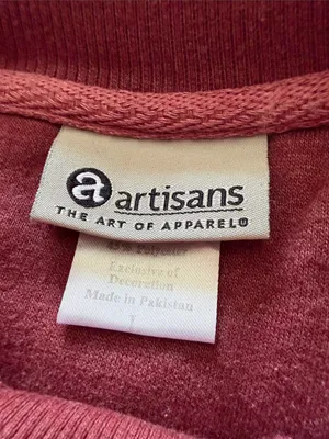 Artisan designed "Lake Life" crewneck sweatshirt by the clothing company size L thumbnail 6