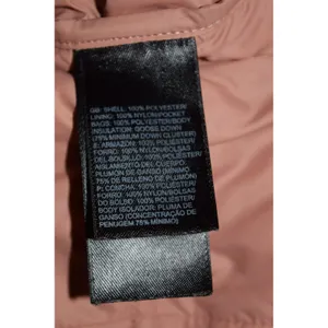 The North Face Puffer Jacket Womens M Black Grey 550 Down Insulated Colorblock thumbnail 7