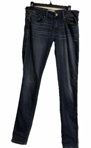 BKE Women's Skinny Jeans in Dark Indigo Wash thumbnail 1