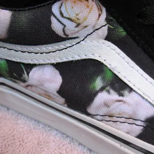 Vans Old Sckool Black Floral Sneakers thumbnail 6