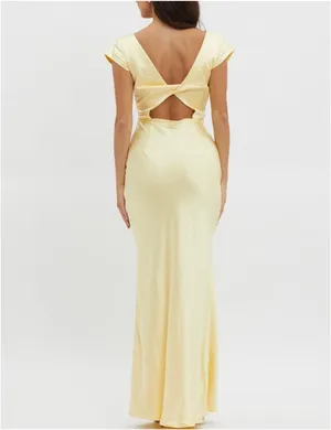 Amazon Satin Maxi Dress thumbnail 3