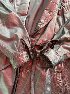 Wilsons Leather Black Leather Trench Jacket thumbnail 4