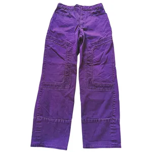 Tuckernuck SEA Womens Quilted Barrel Cargo Pants Size 4 Purple Utility Scandi thumbnail 3