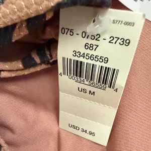 Aerie Womens Tiger Pique Triangle Bikini Swim Top thumbnail 8