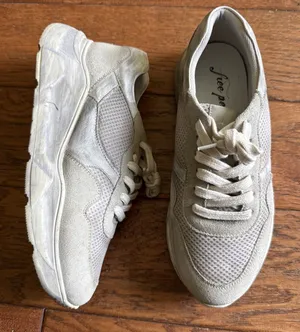Free People Let’s Wander Washed Shoe Sneaker Womens Size 39 US 8.5 Gray thumbnail 1