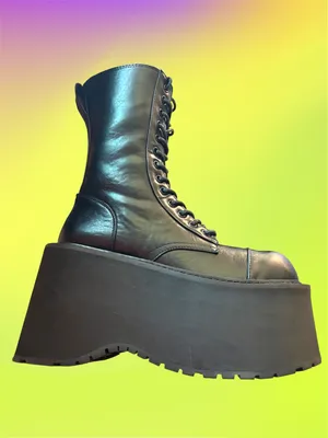 Dolls Kill Combat Boots thumbnail 5