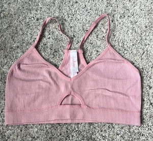 Colsie Sports Bra Pink thumbnail 1