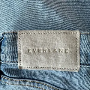 Everlane Summer Slouch Jeans Button Fly Relaxed Straight Women’s 25 Light Wash thumbnail 9