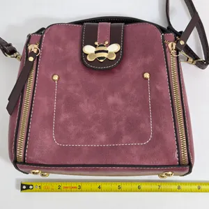Chic Bumblebee Faux‎ Leather Handbag / Crossbody thumbnail 10