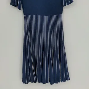 Jonathan Simkhai Women's Pleated Metallic Stretch-Knit A-Line Dress‎ Size Large thumbnail 15