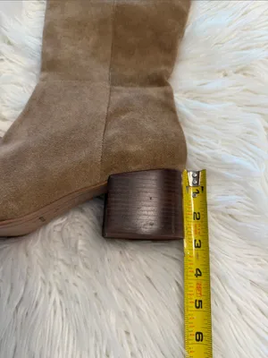 Dolce Vita Suede Knee-High Boots in Camel size 10 BNWOT thumbnail 3