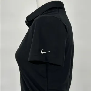 Nike Golf Tour Performance Women's Black Button Down Shirt Size Small thumbnail 7