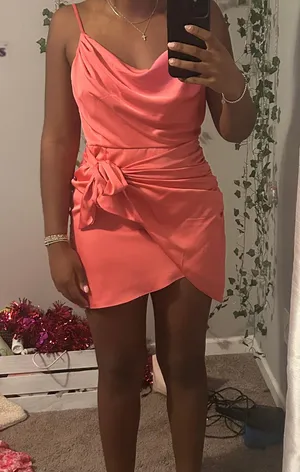 Boutique Dress Pink Size M thumbnail 1